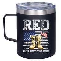 Red Friday Remember Everyone Deployed Every Friday Veterans 12oz Stainless Steel Coffee Mug
