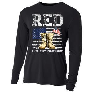 Red Friday Remember Everyone Deployed Every Friday Veterans Cooling Performance Long Sleeve Crew