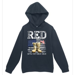 Red Friday Remember Everyone Deployed Every Friday Veterans Urban Pullover Hoodie