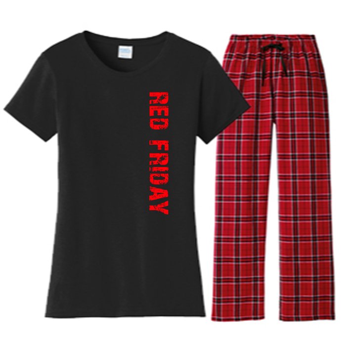 RED Friday Women's Flannel Pajama Set