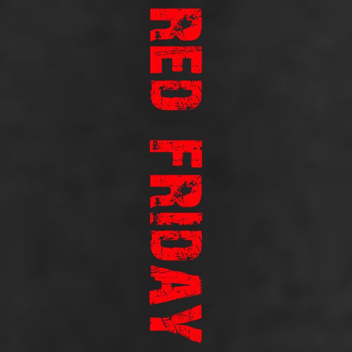 RED Friday Golf Towel