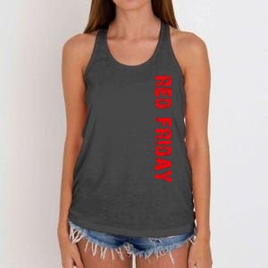 RED Friday Women's Knotted Racerback Tank