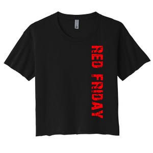 RED Friday Women's Crop Top Tee