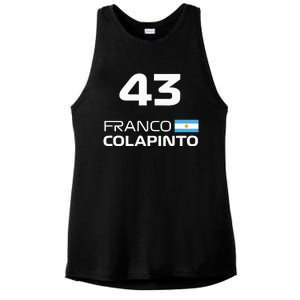 Races Formula Racing Franco Colapinto Ladies PosiCharge Tri-Blend Wicking Tank