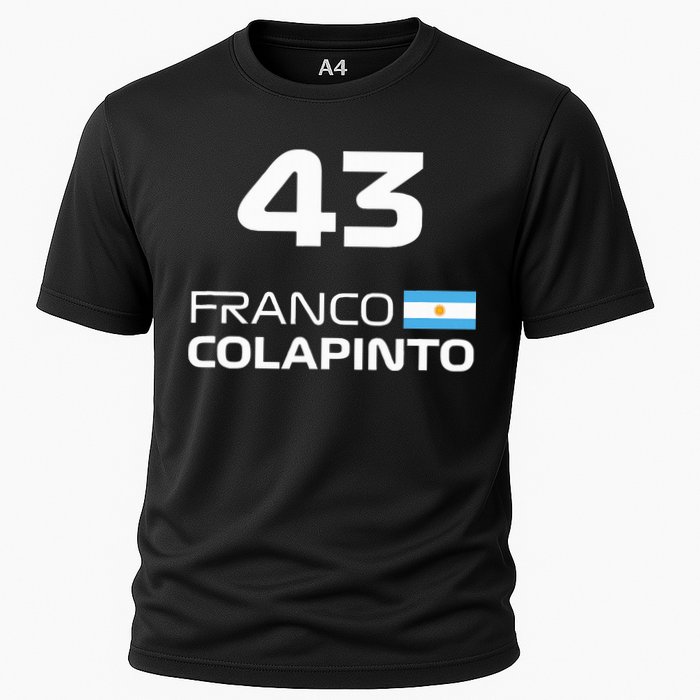 Races Formula Racing Franco Colapinto Cooling Performance Crew T-Shirt