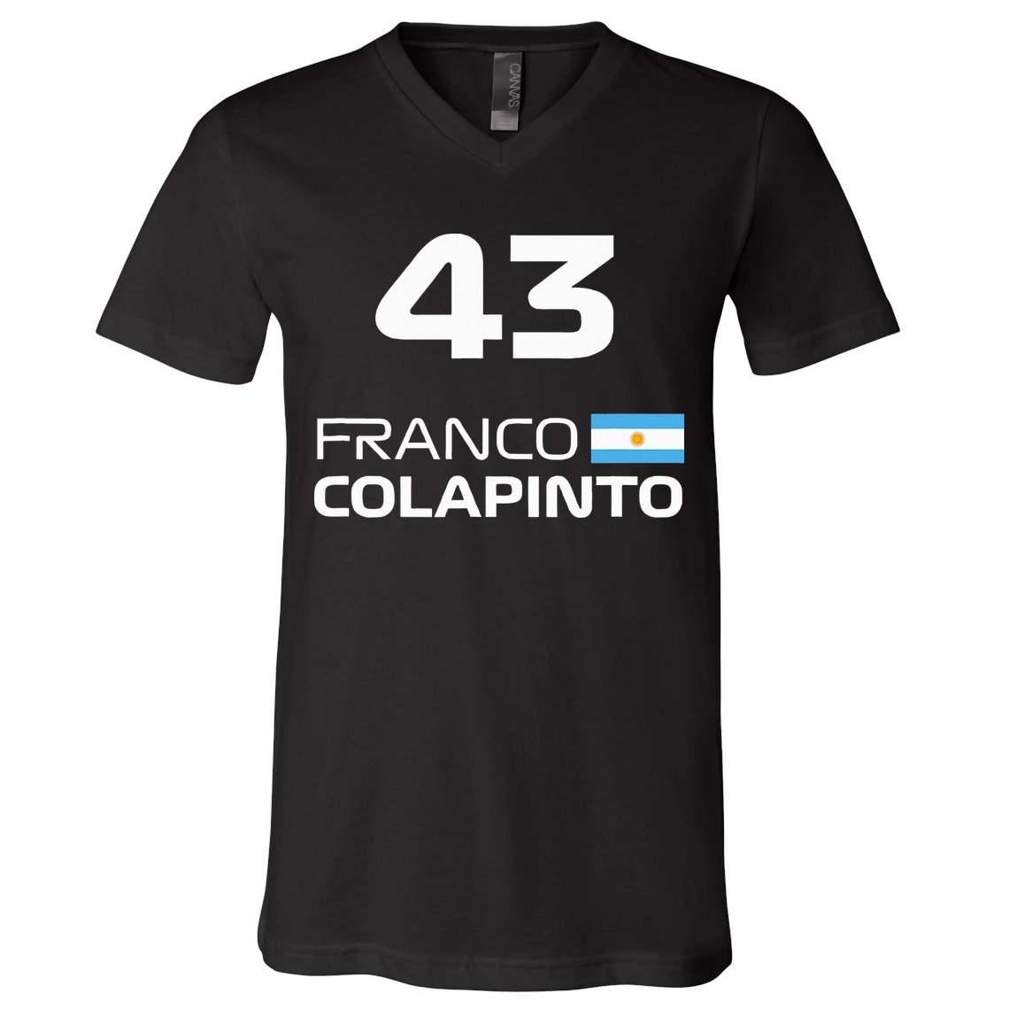 Races Formula Racing Franco Colapinto V-Neck T-Shirt