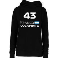 Races Formula Racing Franco Colapinto Womens Funnel Neck Pullover Hood