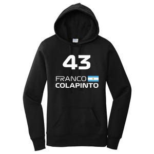 Races Formula Racing Franco Colapinto Women's Pullover Hoodie