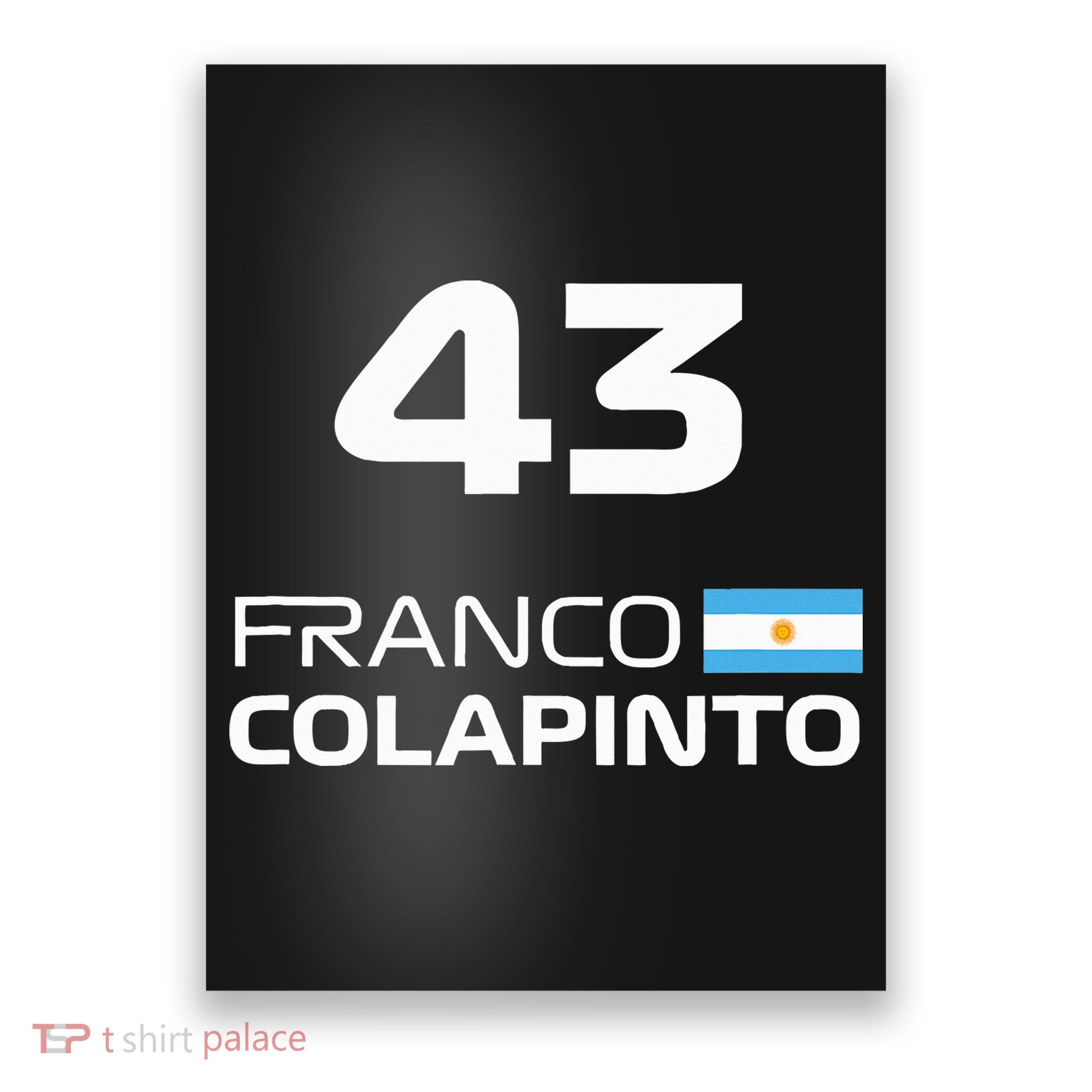 Races Formula Racing Franco Colapinto Poster