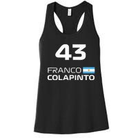 Races Formula Racing Franco Colapinto Women's Racerback Tank