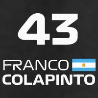 Races Formula Racing Franco Colapinto Golf Towel