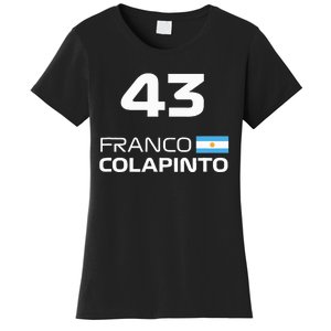 Races Formula Racing Franco Colapinto Women's T-Shirt