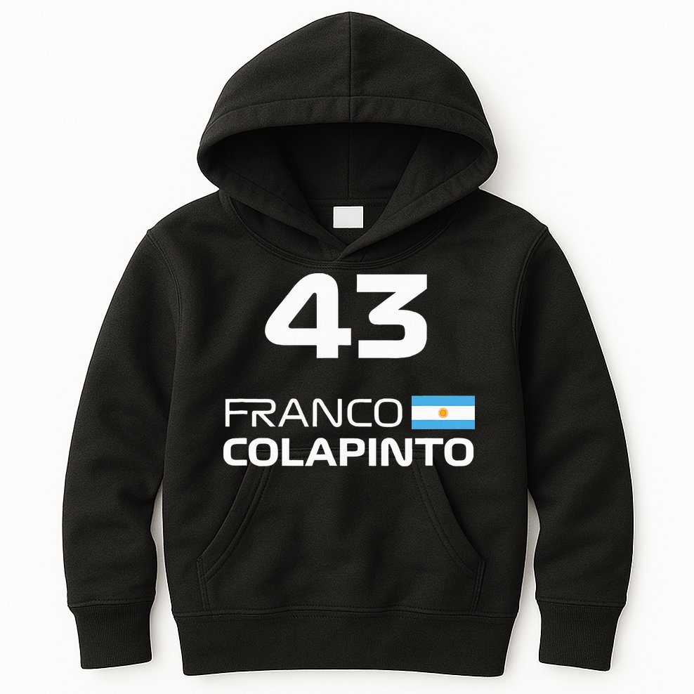 Races Formula Racing Franco Colapinto Kids Hoodie