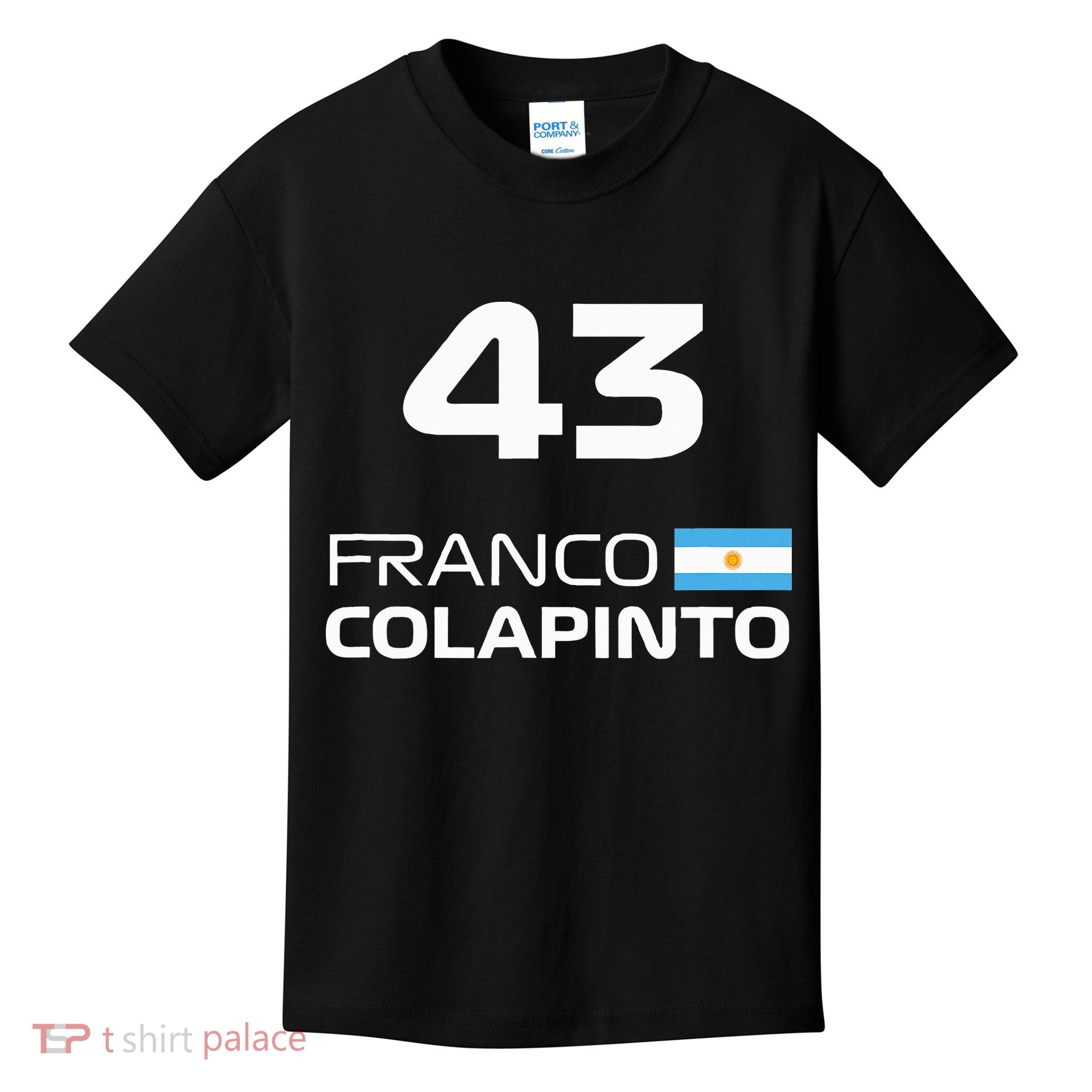 Races Formula Racing Franco Colapinto Kids T-Shirt