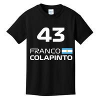 Races Formula Racing Franco Colapinto Kids T-Shirt