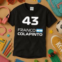 Races Formula Racing Franco Colapinto Kids T-Shirt
