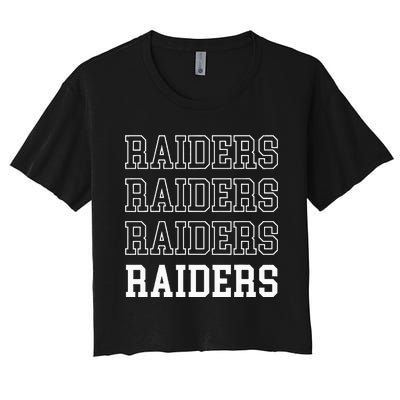 Raiders Fan Women's Crop Top Tee