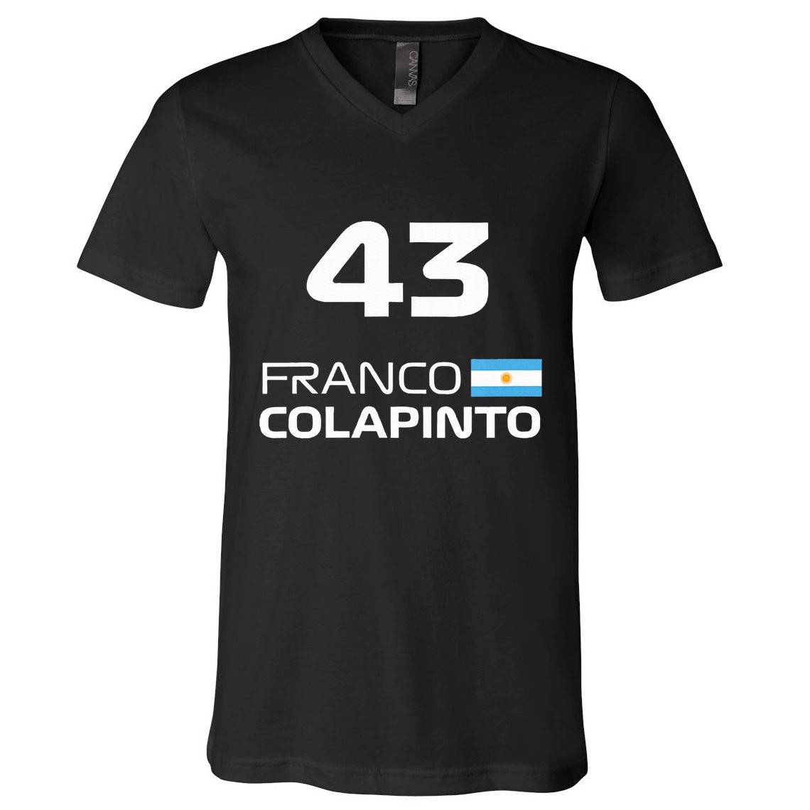 Races Formula Racing Franco Colapinto V-Neck T-Shirt