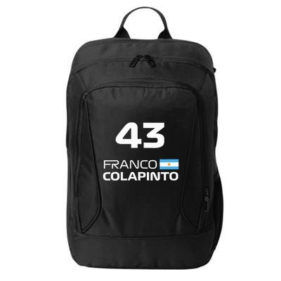 Races Formula Racing Franco Colapinto City Backpack