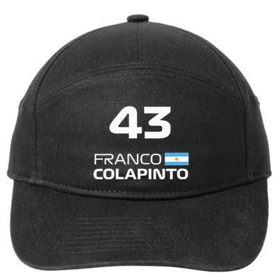 Races Formula Racing Franco Colapinto 7-Panel Snapback Hat