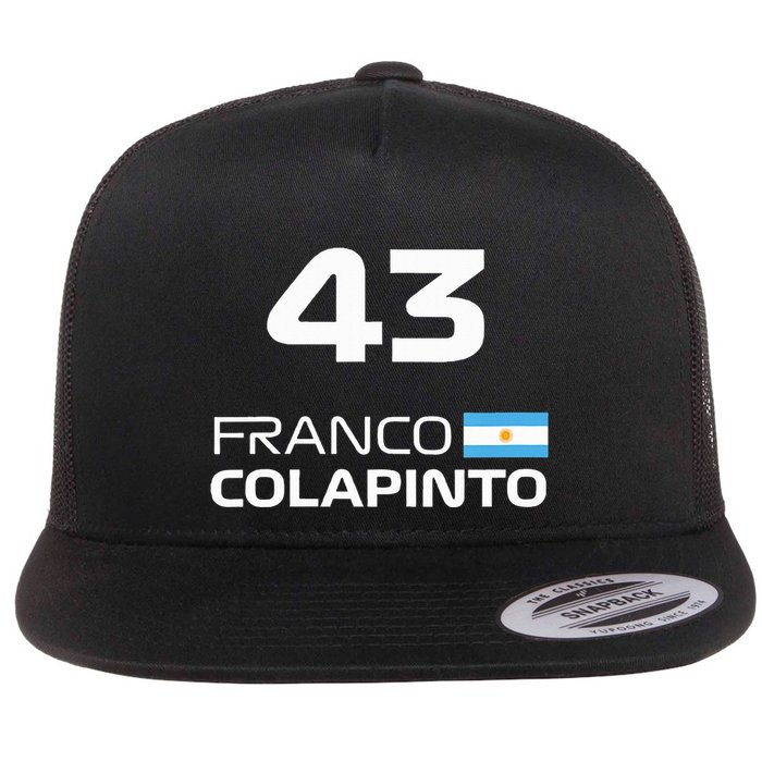 Races Formula Racing Franco Colapinto Flat Bill Trucker Hat