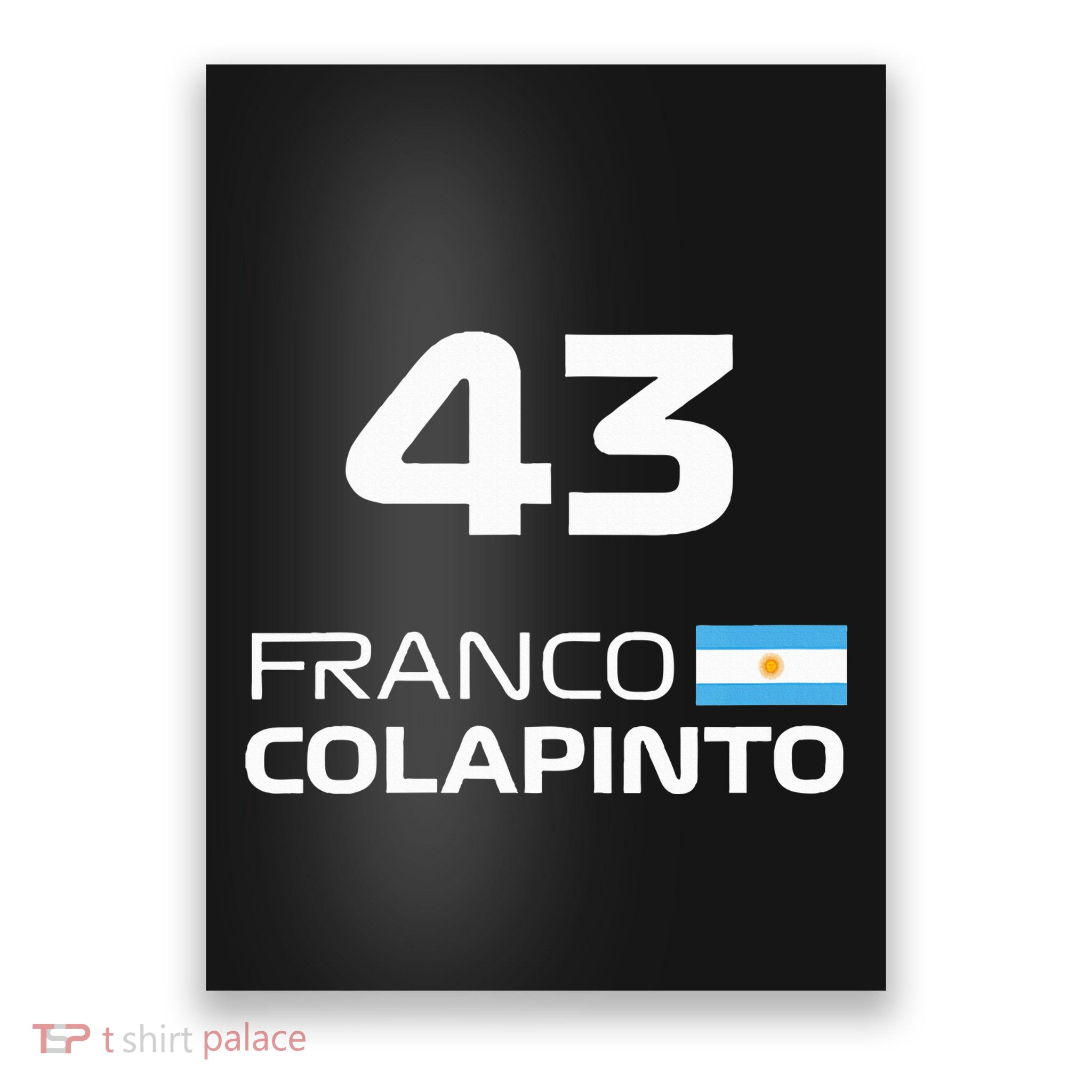 Races Formula Racing Franco Colapinto Poster
