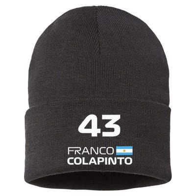 Races Formula Racing Franco Colapinto Sustainable Knit Beanie