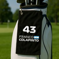 Races Formula Racing Franco Colapinto Golf Towel