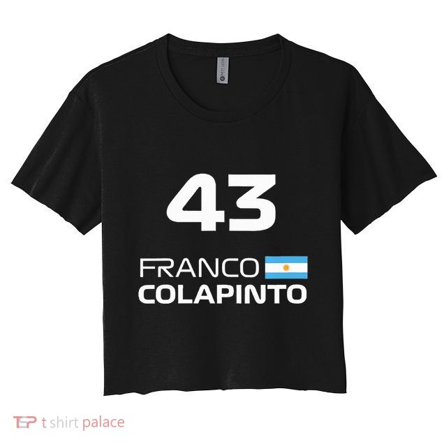 Races Formula Racing Franco Colapinto Crop Top