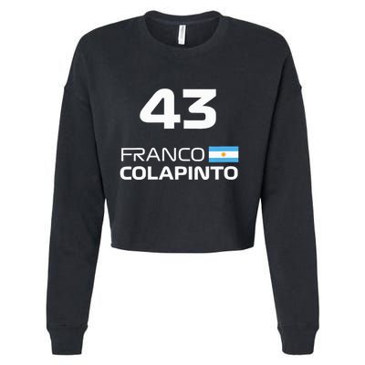 Races Formula Racing Franco Colapinto Cropped Pullover Crew