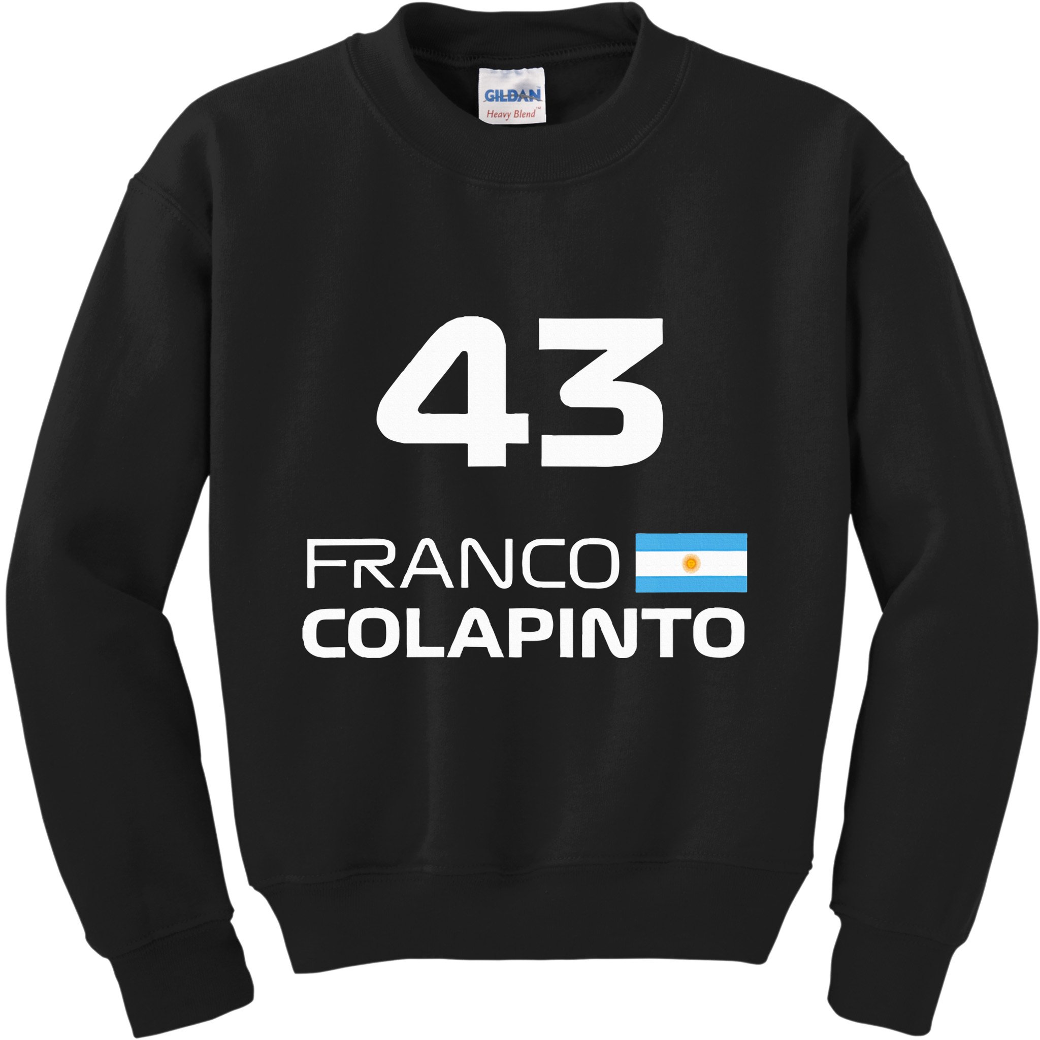 Races Formula Racing Franco Colapinto Kids Sweatshirt