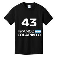 Races Formula Racing Franco Colapinto Kids T-Shirt