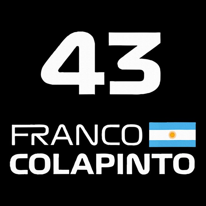 Races Formula Racing Franco Colapinto Kids T-Shirt