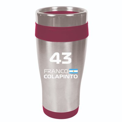 Races Formula Racing Franco Colapinto 16oz Travel Tumbler