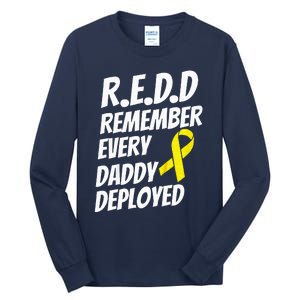 Red Friday Remember Everyone Deployed Military Gift Tall Long Sleeve T-Shirt