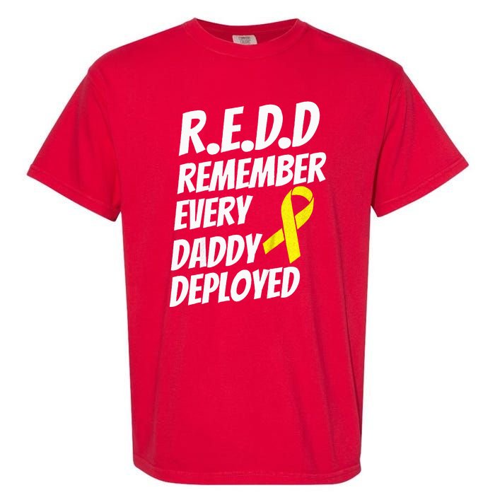 Red Friday Remember Everyone Deployed Military Gift Garment-Dyed Heavyweight T-Shirt