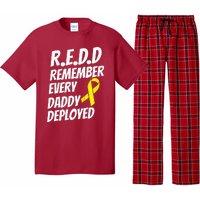 Red Friday Remember Everyone Deployed Military Gift Pajama Set