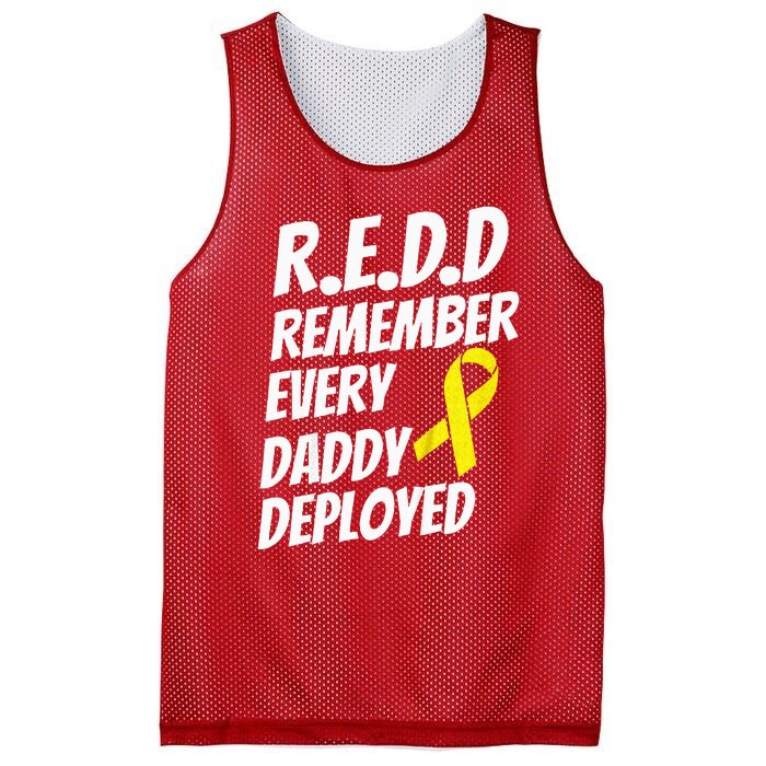 Red Friday Remember Everyone Deployed Military Gift Mesh Reversible Basketball Jersey Tank