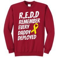 Red Friday Remember Everyone Deployed Military Gift Tall Sweatshirt