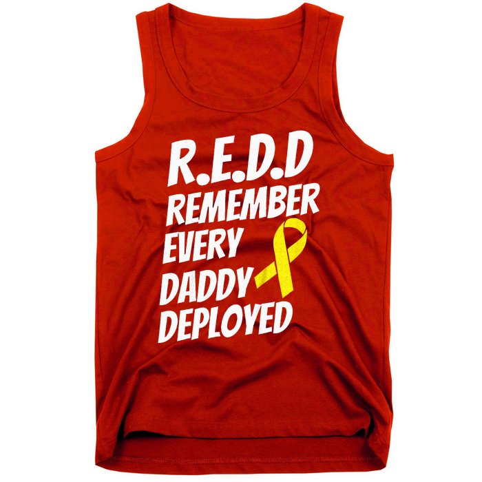 Red Friday Remember Everyone Deployed Military Gift Tank Top