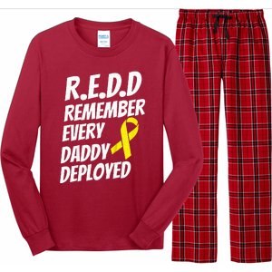 Red Friday Remember Everyone Deployed Military Gift Long Sleeve Pajama Set