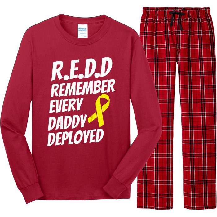 Red Friday Remember Everyone Deployed Military Gift Long Sleeve Pajama Set