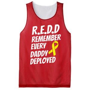 Red Friday Remember Everyone Deployed Military Gift Mesh Reversible Basketball Jersey Tank