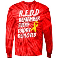 Red Friday Remember Everyone Deployed Military Gift Tie-Dye Long Sleeve Shirt