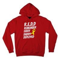 Red Friday Remember Everyone Deployed Military Gift Tall Hoodie