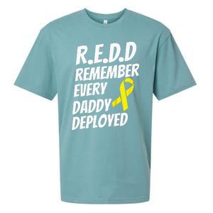 Red Friday Remember Everyone Deployed Military Gift Sueded Cloud Jersey T-Shirt