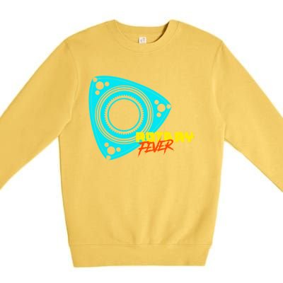 Rotary Fever Rotary Engine Gift Premium Crewneck Sweatshirt