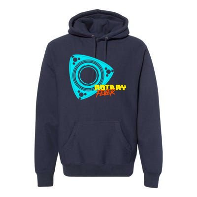 Rotary Fever Rotary Engine Gift Premium Hoodie