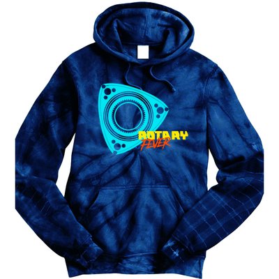 Rotary Fever Rotary Engine Gift Tie Dye Hoodie