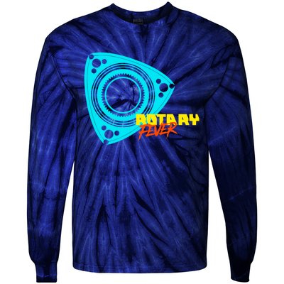 Rotary Fever Rotary Engine Gift Tie-Dye Long Sleeve Shirt